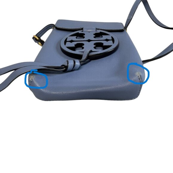 Tory Burch Miller Phone Crossbody Bluewood - Picture 12 of 12